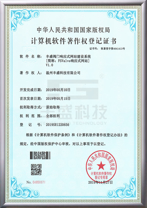 FSValve網站建設著作權